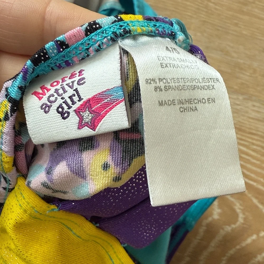 Danskin and Moret Kids Leotards lot of 3! Size 4/5